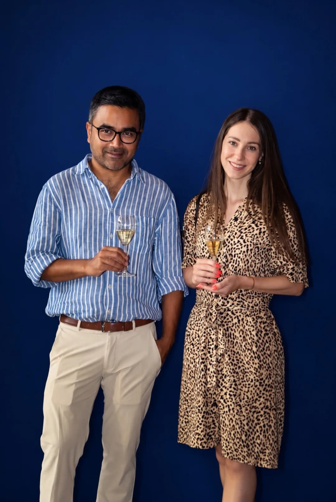 Couture Fashion Night founders Ketty Nunez and Prat Das Kanungo together